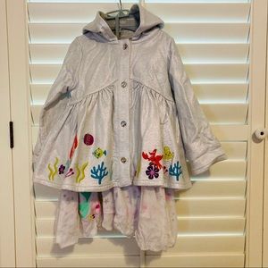 🧜🏼‍♀️ Disney Baby Little Mermaid Dress & Coat